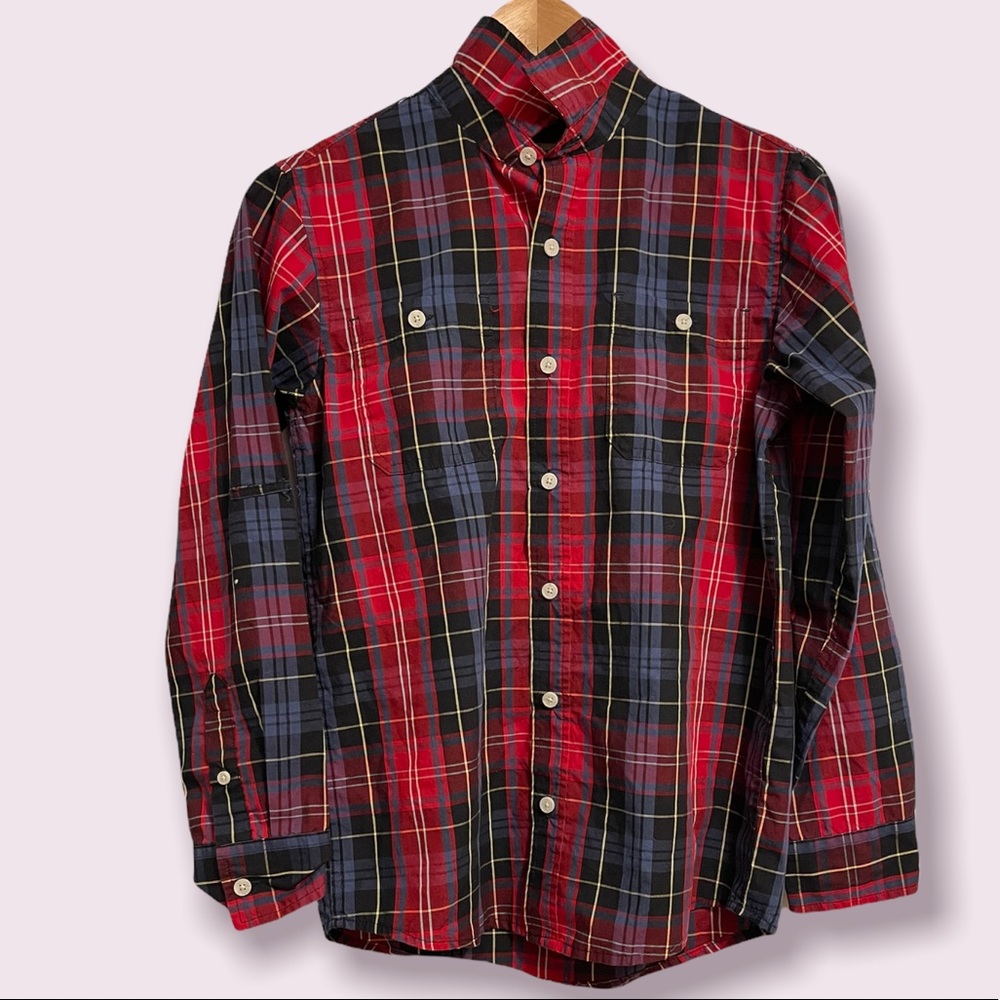 Boys Button Down. Size L
